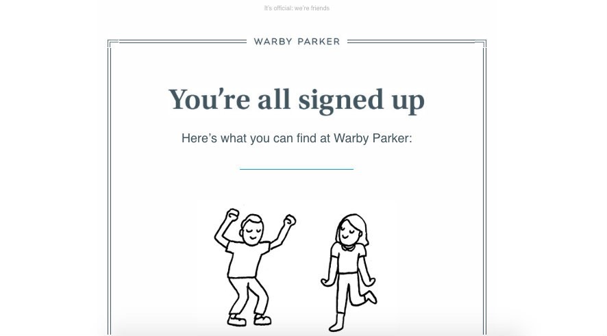 hello and welcome warby