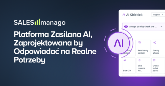 AI Sidekick – nowe inteligentne narzędzie SALESmanago mierzy i zwiększa wydajność w eCommerce